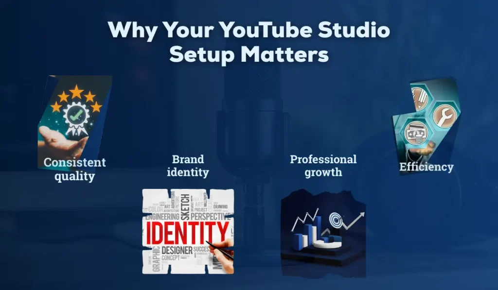 Why YouTube Studio Setup Matters