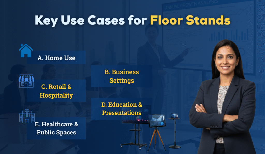 Key Use Cases for Floor Stands