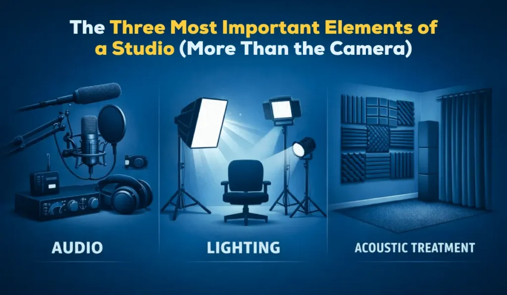 The three most important elements of a Studio