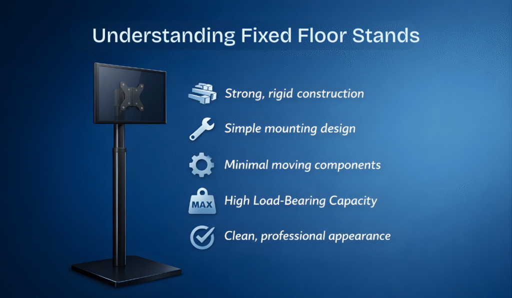 Understanding fixed floor stands