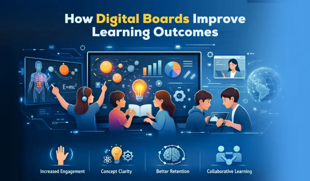 How digital boards improve learning outcomes