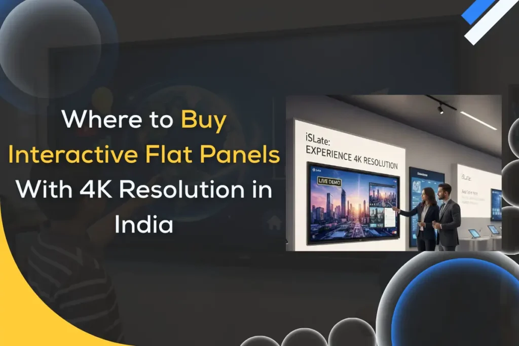 Guide to know where to buy interactive flat panels with 4k resolution