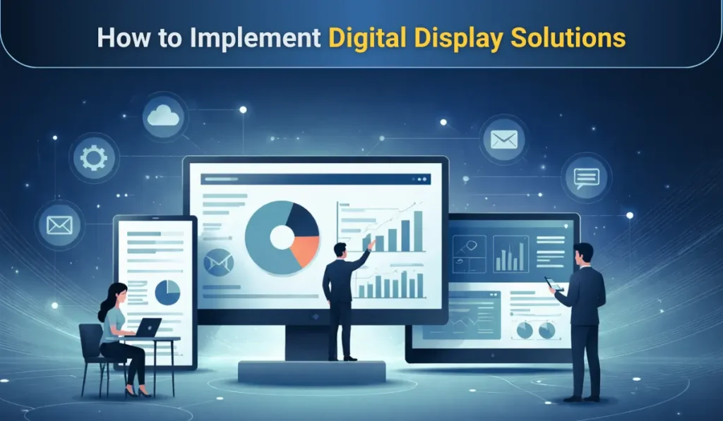 How to Implement Digital Display Solutions