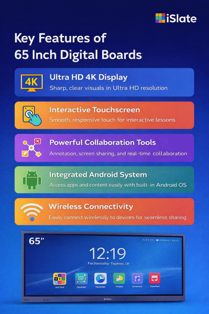 Best 65 Inch Digital Board in India (2026) 