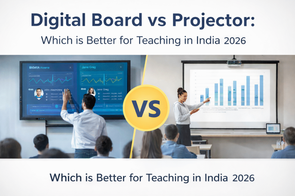 Digital board vs Projector 
